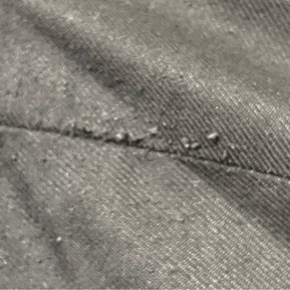 Zara TRAFALUC Black Wide Legged Tie Waist High Rise Cropped Pants Size XL - Picture 5 of 5